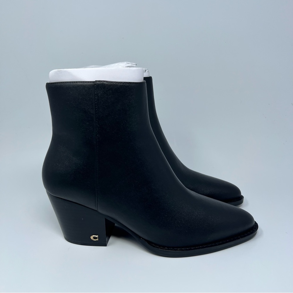Coach Pacey Leather Bootie - Picture 2 of 9